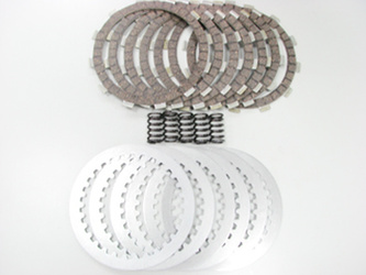 Psychic tarcze, przekładki i sprężyny sprzęgłowe (komplet) kawasaki kle 500 91-07, klr 600 84-86 (ebs4424) (ebs010)