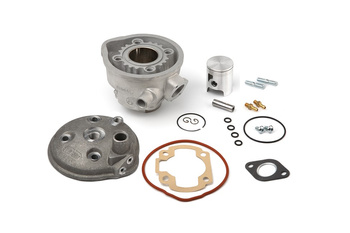 Cylinder Nicasilowy Z Głowicą Airsal  Minarelli Horizontal Aprilia Guliver Benelli 491 Yamaha Aerox Jog Rieju First Mbk Nitro 40mm 2t