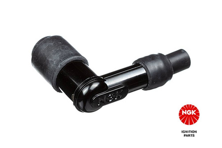 Fajka świecy zapłonowej Ngk fajka na świece (nr 8328) kątowa (90) kolor czarny – NGK