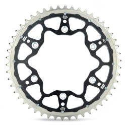 Zębatka tylna dual ri(stalowo-aluminiowa) 808 48 (80848) kolor czarny suzuki dr/rm/rmz (jtr808.48) (łańc.520)