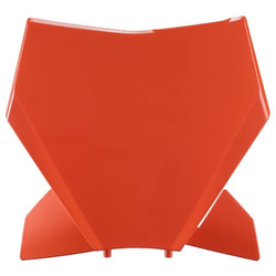 POLE NUMEROWE (PLASTRON) KTM SX/SX-F/XC/XC-F 125/250/350/450 '23-'26, KOLOR POMARAŃCZOWY OEM