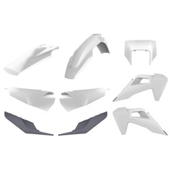 Komplet plastików husqvarna te/fe tpi '17-'19 w zestawie osłona lampy przedniej (8666900001) kolor biało niebieski oem