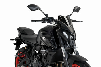 Szyba Sportowa Nowej Generacji Puig Do Yamaha Mt-07 21-24 Czarna
