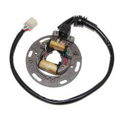 Uzwojenie alternatora (stator) kawasaki kx 125 '95-'97 (z płytą i kabalmi)