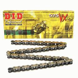 Łańcuch napędowy did525vxg&b-106 otwarty (złoty)