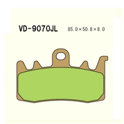 Klocki Hamulcowe Vesrah Vd-9070jl (Fa630hh)