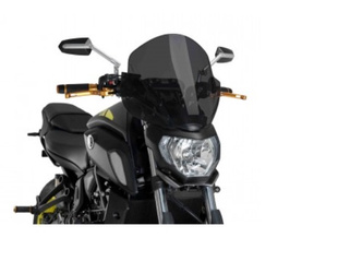 Szyba Owiewka Trend Puig Do Yamaha Mt-07 18-20 Czarna