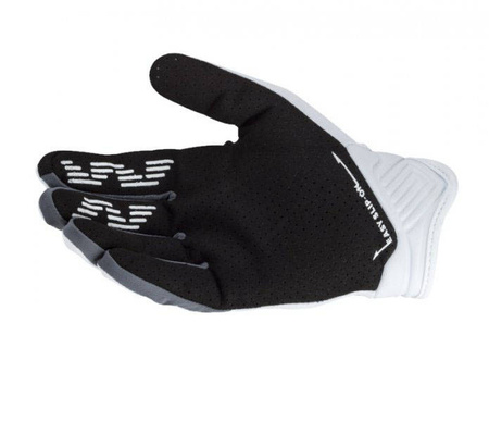 Rękawice motocyklowe LS2 Bend Man white gray