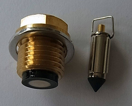 Zaworek iglicowy z gniazdem yamaha xv 1000 '84, xv 1100 virago '86-'87 (oem:42h-14390-00) 
