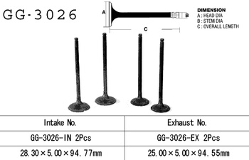 ZAWÓR SSĄCY SUZUKI DR 250 S/SE '90-95' (OEM: 12911-15D01) (1SZT.) (MADE IN JAPAN)