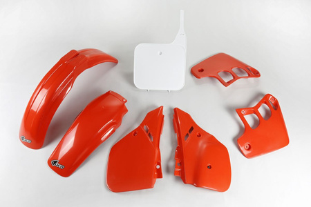 Komplet plastików honda cr 125 '89-90, kolor oem '90 (czerwony/biały)