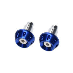 Końcówki kierownicy niebieskie