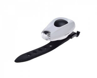 Lampa rowerowa przód LED na kask