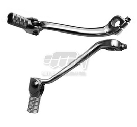 Dźwignia zmiany biegów honda crf 450x 05-16 (aluminiowa) kolor srebrny, końcówka stalowa