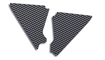 Komplet naklejek (oklein) na puszkę filtra crf 250 '06-'09 (carbon look)