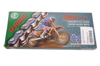 ŁAŃCUCH NAPĘDOWY 520 RDO (114 OGNIW) O-RIDO 450 CCM (33,8 KN) (Z OTWORAMI WYRZUCAJĄCYMI BŁOTO) + ZAPINKA