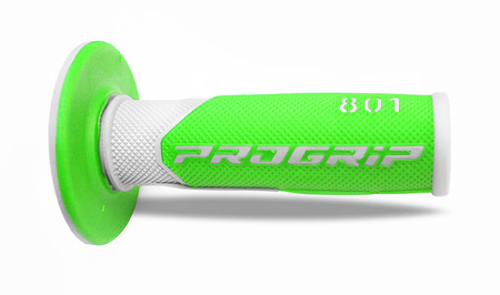 Manetki pg801 off road (22+25mm, dł.115mm) kolor biały/zielony fluo (dwuskładnikowe) (801-241) (pg801wh/grf)