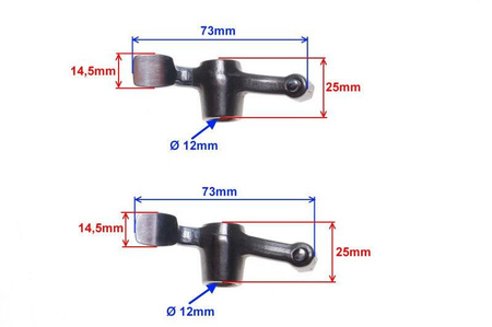 Dźwigienki zaworowe silnik 156FMI