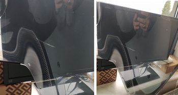 Szyba yamaha fz 1 1000 fazer (06-15) 52 x 44 cm przyciemniana - delikatna rysa