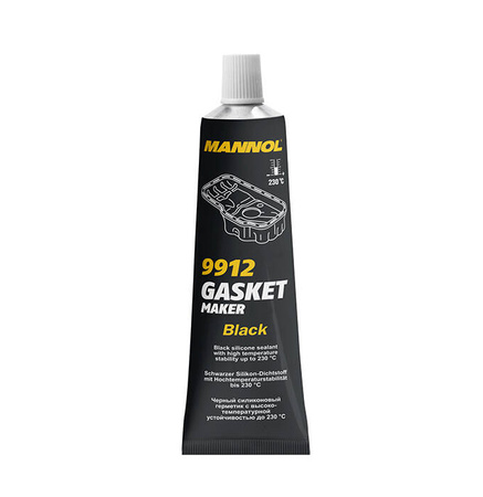 Mannol 9912 gasket maker - silikon uszczelniający- kolor czarny 85g (zastępuje uszczelki) (9912) (144)