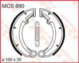 Szczęki hamulcowe (160x30mm) (978) mz etz / ts 150 /250 / 50 (promocja)