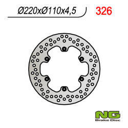 Tarcza hamulcowa tył aprilia 125/350/600/650 (220x110x4,5)