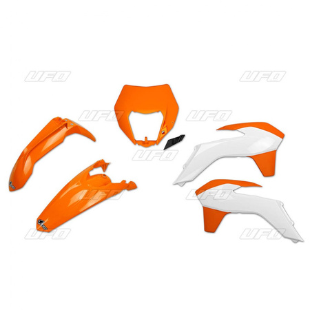 komplet plastików ktm exc/exc-f '14-'16 kolor oem '16 (pomrańczowy/biały) (kt524e999x)