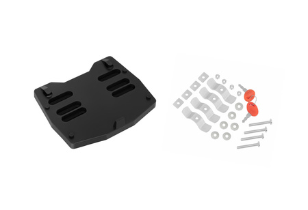 Kufer Motocyklowy Z Płytą Montażową Power Force 43l