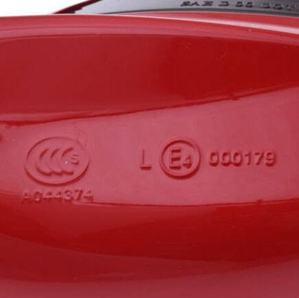 Lusterka czerwone Qt-4 z kierunkowskazami M8