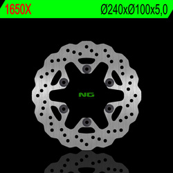 Tarcza hamulcowa tył kawasaki klx 250 09-17 (240x100x5,0mm) (6x10,50mm) wave