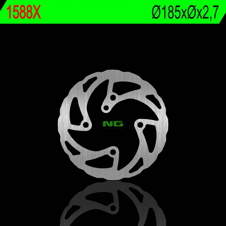 Tarcza hamulcowa przód beta evo 125/200/250 09-18, rev3 125/200/250/270 03-08, rev 4 250/300 07-16 (185x2,7mm) (4x10,5mm) wave