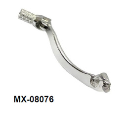 DŹWIGNIA ZMIANY BIEGÓW SUZUKI RMZ 250 '07-'25 (OEM: 25600-10H00; 25600-10H10; 25600-10H20; 25600-10H21) (KUTE ALUMINIUM) KOLOR SREBRNY (ANODOWANY)