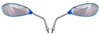 Lusterka motocykl skuter Łezka niebieskie M10