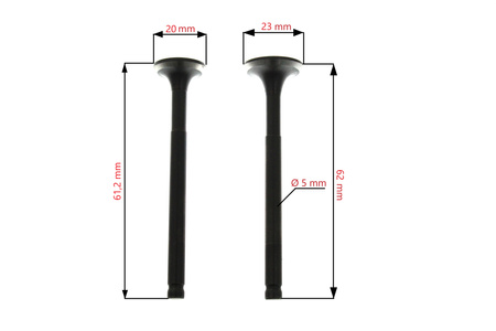 Głowica Kompletna Power Force Do Cylindra 47mm (Powiększone Zawory) Gy6 4t Gy6020014f