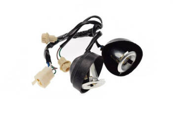 Oprawa żarówki BA20D/T10 podwójna Sharpy 50