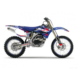 KOMPLET NAKLEJEK (OKLEIN) YAMAHA YZ 250/450F '06-'09 DREAM 5 KOLOR NIEBIESKI CZARNY