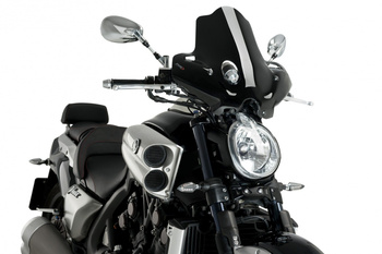 Szyba Owiewka Puig Do Yamaha V-Max 09-20 Czarna