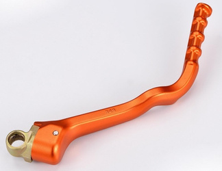 Accel dźwignia startera (kopka) aluminiowa ktm sx 250 '11-16, sxf 250 '11, exc 300 '11-16, excf 350 '12-16, exc 450/500 '12-16, husqvarna te 250/300 '14-16, tc 250 '16 kolor pomarańczowy