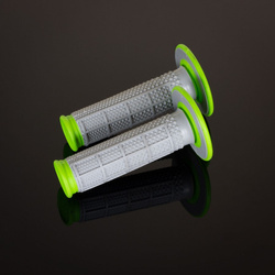 Manetki mx dual compound tapered green h/waff, dwuskładnikowe, kolor szary/zielony