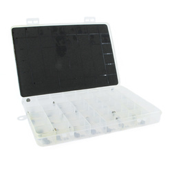 Prox płytki zaworowe zestaw 7,48mm od 1,225 do 3,475mm po 3 szt. ( w sumie