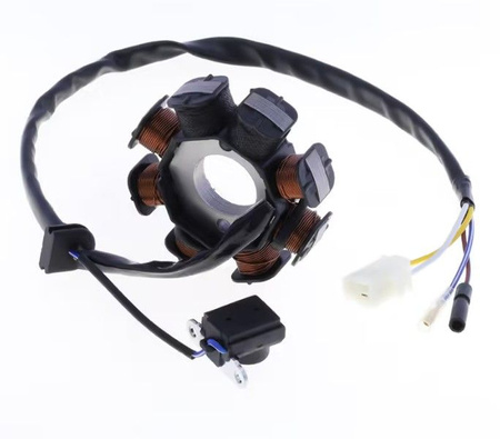 UZWOJENIE ALTERNATORA (STATOR) PEUGEOT V-CLIC 50 '07-'14, SYM SYMPHONY '09-'20, SYMPLY 50 ''09-'17, X-PRO 50 '13-'20 (OEM: 779898; 31120AAAA00)