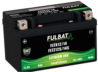 Akumulator Litowo-Jonowy Bezobsługowy Lifepo4 Fulbat Fltx12/14 / Fltz12s/14s