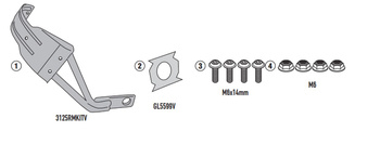 Mocowanie Błotnika Krm02 Suzuki V-Strom 800de '23,