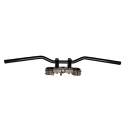 kierownica stalowa honda cb 650 f (2017-2020) kolor czarny (wzór oem: 53100-mje-df0)