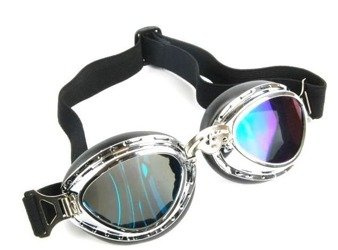 Gogle Weteran T07 Okulary Retro na Kask Orzeszek