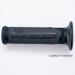Manetki pg732 road (22+25mm, dł.125mm) kolor tytanowy/czarny (dwuskładnikowe) (732-298)