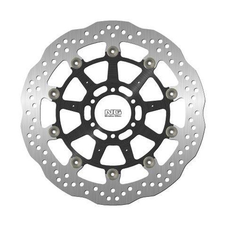 Tarcza hamulcowa przód bmw s 1000r/rr '13-'20, hp4 '12-'17, s1000xr '17-'19 (320x64x5,0mm) (6x8,5mm) wave pływająca (środaluminiowy)