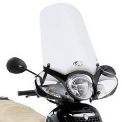 Szyba aprilia scarabeo 125-200 (07-06, 2011) 53 x 70 cm przezroczysta - potrzebne mocowanie a154ak
