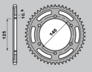 Zębatka tylna 865 43