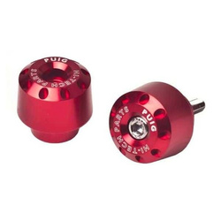 Ciężarki / Końcówki Kierownicy Krótkie Puig Do Kawasaki Ninja 650 / Z650 Czerwone